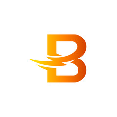 B With Thunder, Logo Design Template