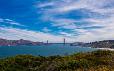 Fototapeta na wymiar Golden Gate Strret