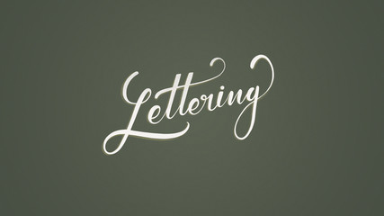 LETTERING