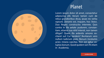 Planet Conceptual banner