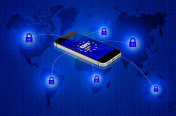Protection of personal information under the new General Data Protection Regulation (GDPR) (EU) is a regulation in EU law on data protection and privacy for all.
