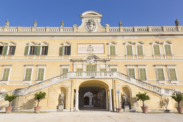 Fototapeta na wymiar PARMA, ITALY - APRIL 18, 2018: The palace Palazzo Ducale in La Reggia di Colorno.