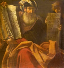 Cercles muraux Monument BOLOGNA, ITALY - APRIL 18, 2018: The painting of prophet Zechariah in church Chiesa di San Benedetto by Giacomo Gavedoni (1577 - 1660).