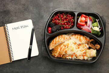 meal in lunchbox