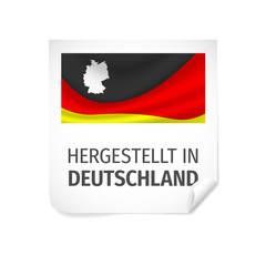 Hergestellt in Deutschland.