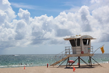 Fort Lauderdale beach - obrazy, fototapety, plakaty