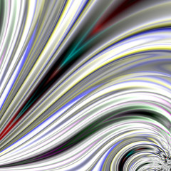 Colorful digital art, Oriental pattern, geometric texture, Mystical motif,  Abstract background, Fantastic design. 