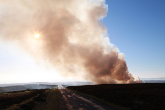 Moorland Fire,Greater Manchester