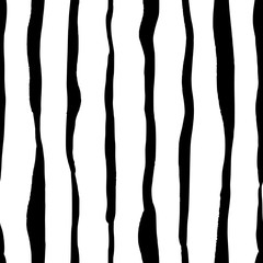 Decorative seamless pattern with handdrawn shapes