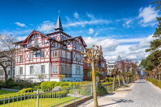 Strandpromenade Ostseebad Binz auf der Insel R&uuml;gen