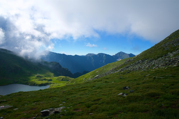 Fagaras Mountains Panorama