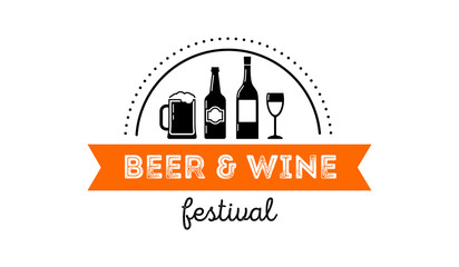 Beer festival banner, event poster, promotion