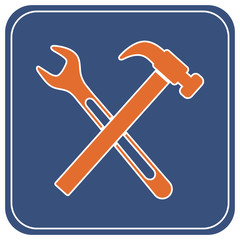 Plumbing work symbol icon