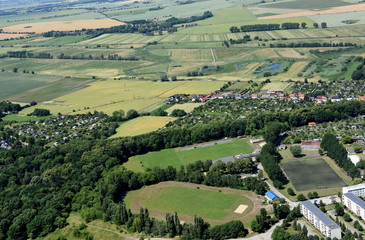 Naklejka premium Pasewalk, Bereich Volks- und Kulturpark