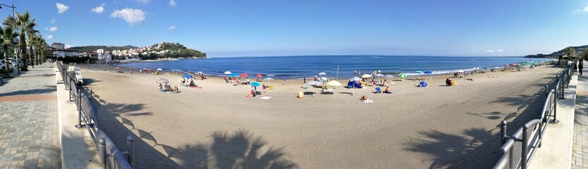 Agropoli - Panoramica della spiaggia