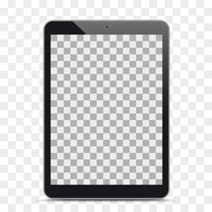 Tablet PC Mockup Transparent