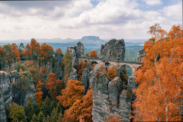 Basteibrücke in der Sächsischen Schweiz