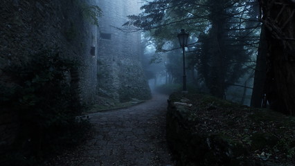 Sentiero per la rocca, San Marino