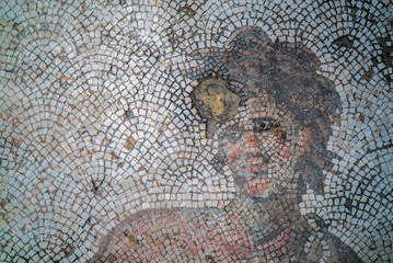archaeology and historical mosaic works