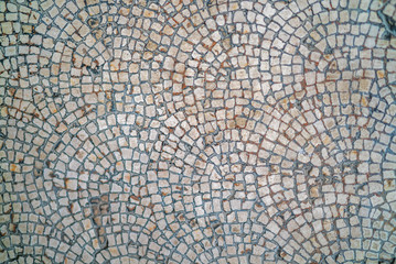 archaeology and historical mosaic works