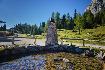  La sorgente del fiume Piave  val Sesis Belluno Italia