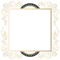 Lacy frame with a bird