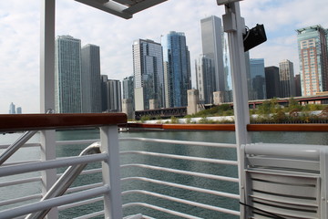 Building view from boat deck