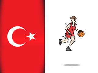 Turkish culture for Basketball player icon