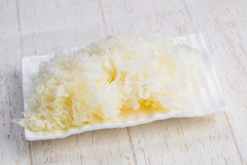 Tasty tremella dish