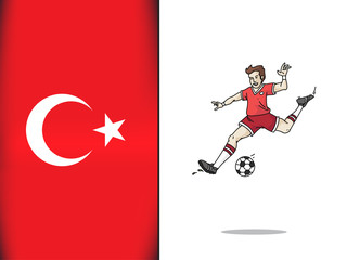 Turkish culture for Football player icon