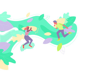 People harvesting wheat