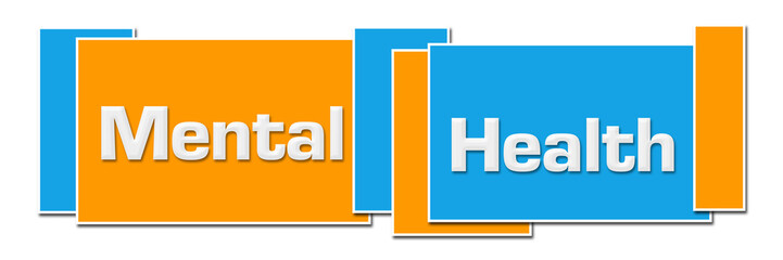 Mental Health Blue Orange Boxes Horizontal 