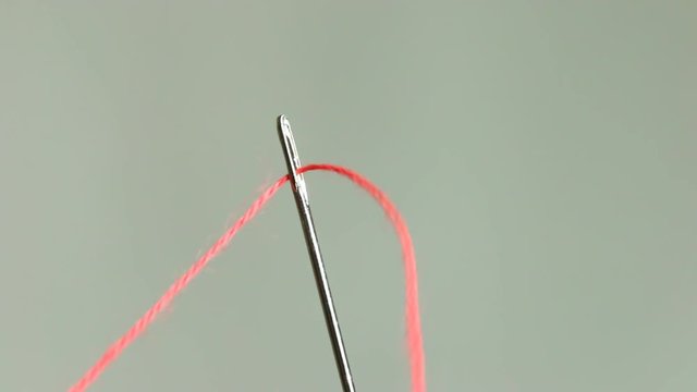 threading  the needle