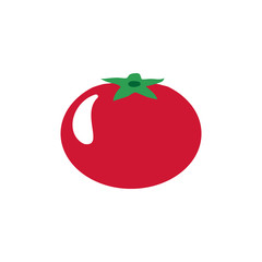 Tomato icon simple flat style illustration image