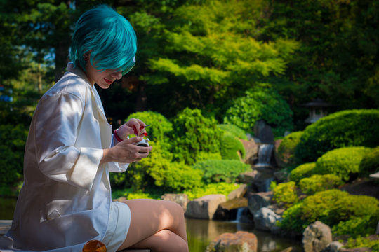 Cosplay girl