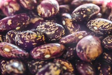 Red beans  speckled texture background abstraction macro agro culture