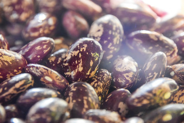 Red beans  speckled texture background abstraction macro agro culture