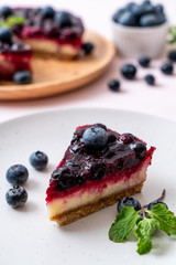 blueberry cheese cake