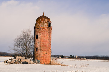 冬のサイロ © ookinate23