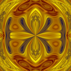 Colorful digital art, Oriental pattern, geometric texture, Mystical motif,  Abstract background, Fantastic design. 