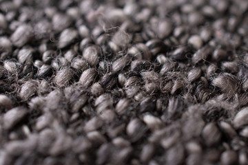 Stoff aus Fasern und Baumwolle