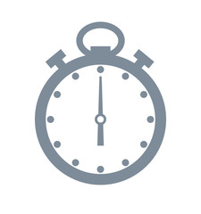 Timer and Time Grey Object Vector Illustration
