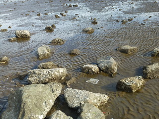 The scenery of the beach, in Xixiang, Baoan, Shenzhen