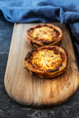 Quiche Lorraine with smoked bacon