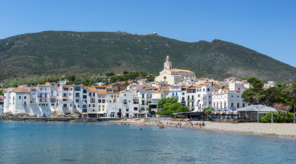 The resort of Cadaques on Cape Creus Costa Brava Spain