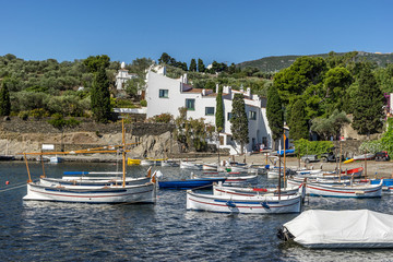 Fototapeta na wymiar Port Lligat on Cape Creus on the Costa Brava Catalonia