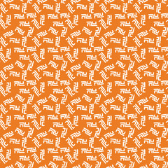 Illustrated seamless pattern