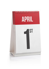 April Month Days Calendar First Day