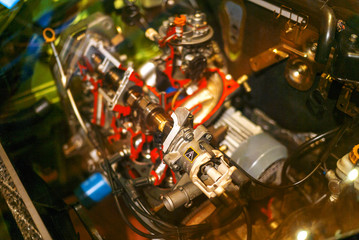 Fototapeta na wymiar machine, machine engine, car motor