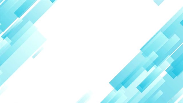 Light blue abstract tech geometric motion design. Seamless looping. Video animation Ultra HD 4K 3840x2160
